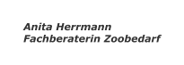 Anita Herrmann Fachberaterin Zoobedarf